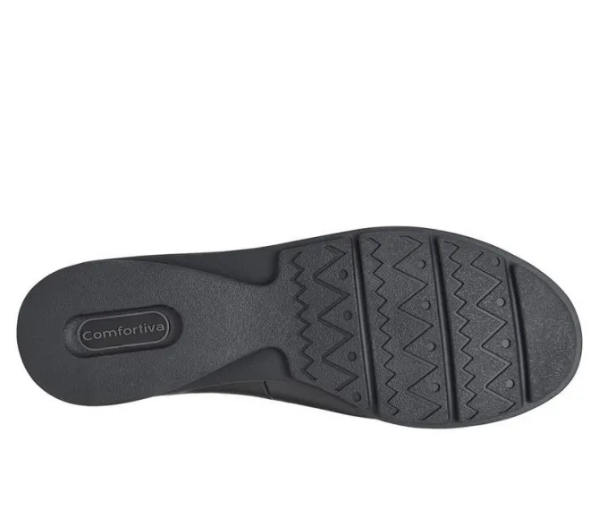 Women's Comfortiva Pratima Peep Toe Flats