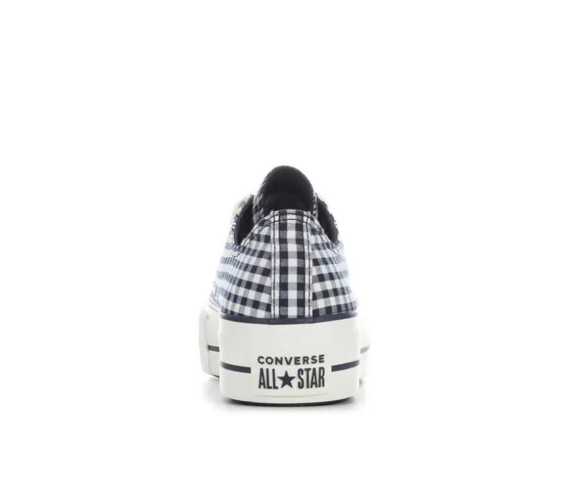 Women's Converse Chuck Taylor All Star Lift Ox Gingham Platform Sneakers