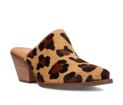 Women's Dingo Boot Calico Heeled Mules