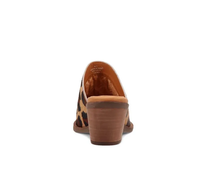 Women's Dingo Boot Calico Heeled Mules