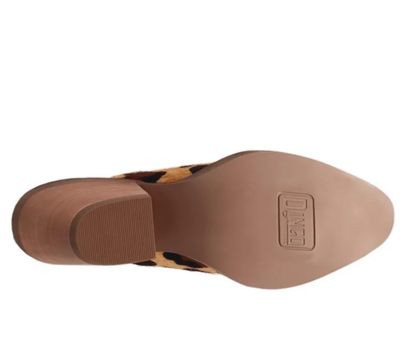 Women's Dingo Boot Calico Heeled Mules