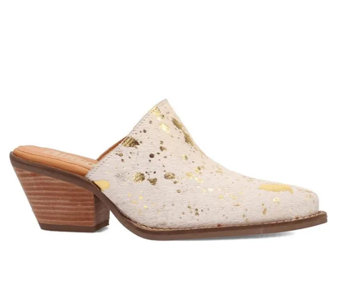 Women's Dingo Boot Cash Cow Heeled Mules