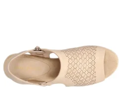 Women's Easy Street Serena Espadrille Wedge Sandals