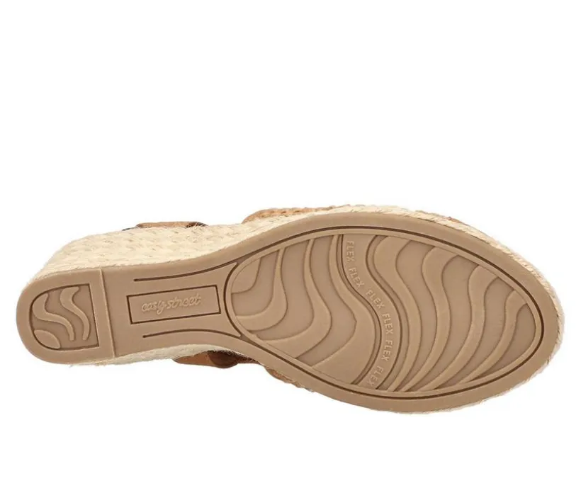 Women's Easy Street Taffy Espadrille Wedges