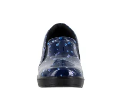 Women's Easy Works by Easy Street Leeza Floral Slip-Resistant Clogs