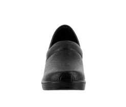 Women's Easy Works by Easy Street Leeza Navy Paisley Slip-Resistant Clogs