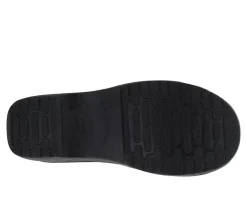 Women's Easy Works by Easy Street Leeza Navy Paisley Slip-Resistant Clogs