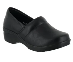 Women's Easy Works by Easy Street Lyndee Slip-Resistant Clogs