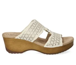 Women's Easy Works by Easy Street Rin Wedge Sandals
