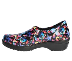 Women's Easy Works by Easy Street Lyndee Slip-Resistant Clogs