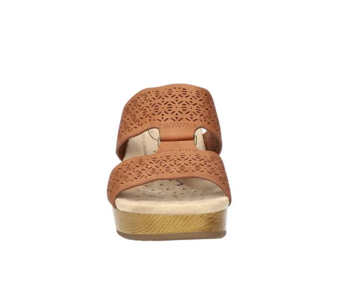 Women's Easy Works by Easy Street Rin Wedge Sandals