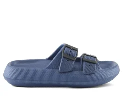 Women's Flexus Bubbles Waterproof Platform Slides