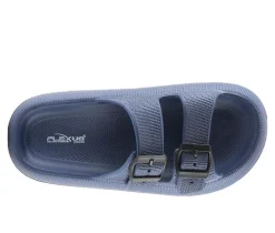Women's Flexus Bubbles Waterproof Platform Slides
