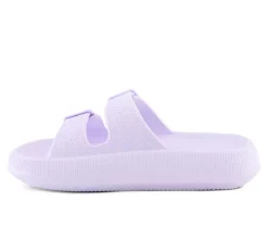 Women's Flexus Bubbles Waterproof Platform Slides