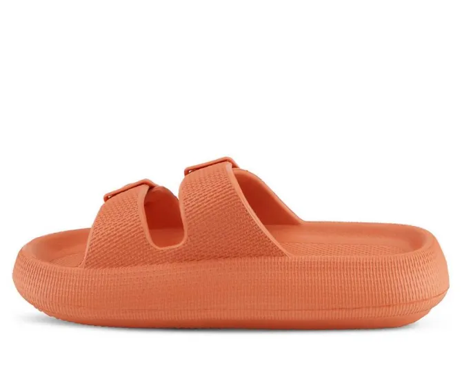 Women's Flexus Bubbles Waterproof Platform Slides
