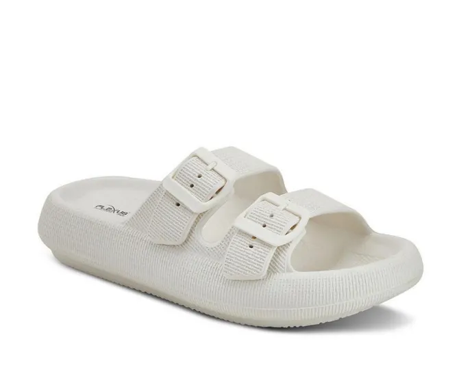 Women's Flexus Bubbles Waterproof Platform Slides