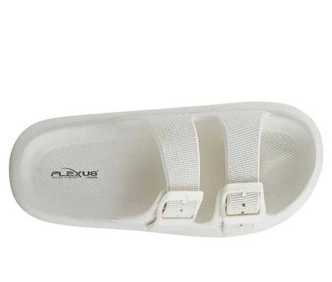 Women's Flexus Bubbles Waterproof Platform Slides