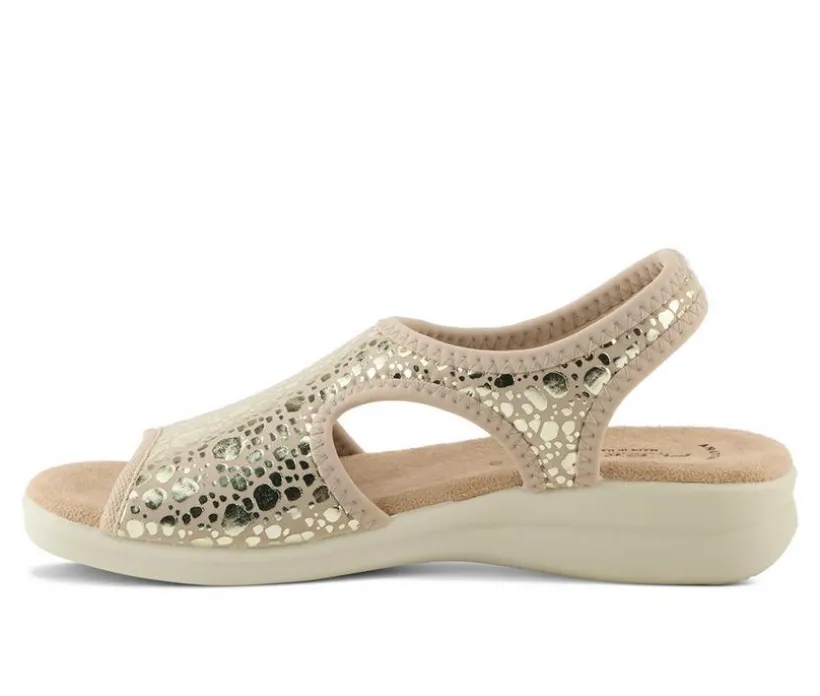 Women's Flexus Nyaman-Crackle Sandals