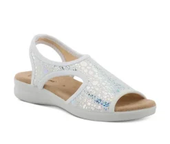 Women's Flexus Nyaman-Crackle Sandals