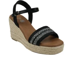Women's GC Shoes Solene Espadrille Wedges