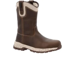 Women's Georgia Boot Eagle Trail Pull On Work Boots