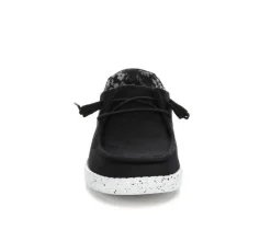 Women's HEYDUDE Wendy Black Odyssey Casual Shoes