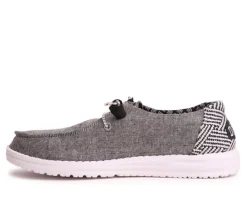 Women's HEYDUDE Wendy Chambray Casual Shoes