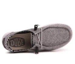 Women's HEYDUDE Wendy Chambray Casual Shoes