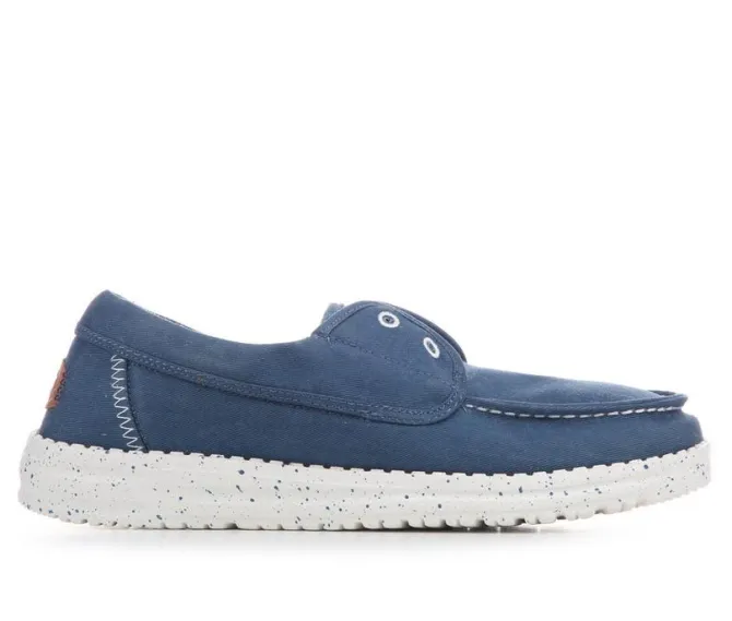 Women's HEYDUDE Wendy Cru Stretch Canvas Boat Shoes
