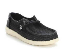 Women's HEYDUDE Wendy Frayed Canvas