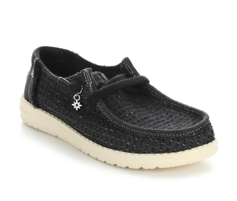 Women's HEYDUDE Wendy Frayed Canvas