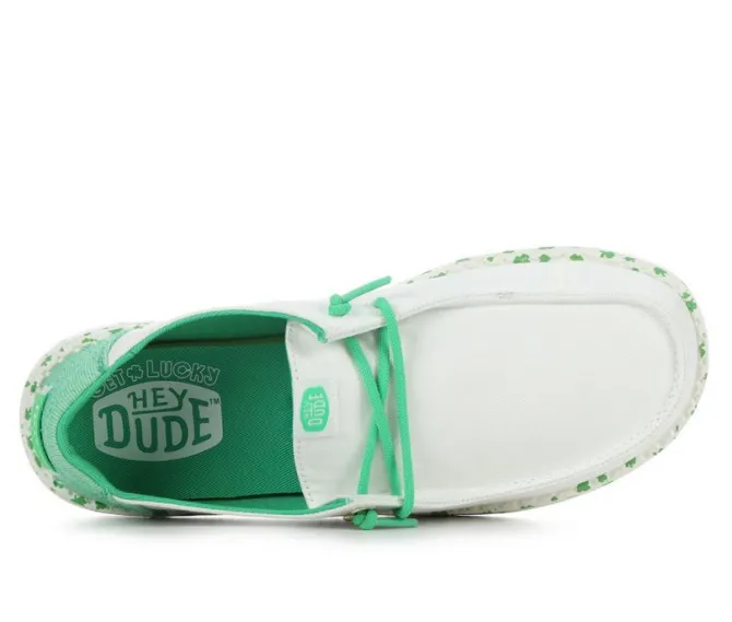 Women's HEYDUDE Wendy Shamrock Charm Casual Shoes