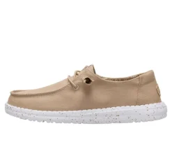 Women's HEYDUDE Wendy Stretch Canvas Casual Shoes