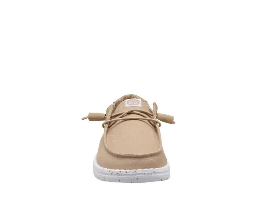Women's HEYDUDE Wendy Stretch Canvas Casual Shoes