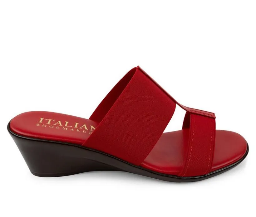 Women's Italian Shoemakers Sadey Wedge Sandals