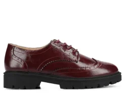 Women's Journee Collection Claudiya Chunky Oxfords