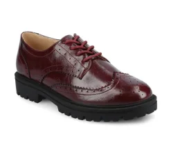 Women's Journee Collection Claudiya Chunky Oxfords