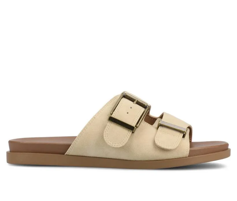 Women's Journee Collection Cosette Footbed Sandals