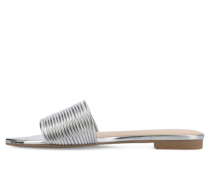 Women's Journee Collection Feather Sandals