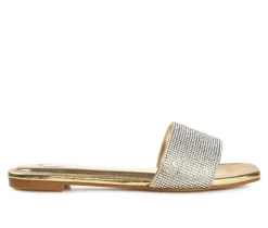 Women's Journee Collection Grayce Special Occasion Slide Sandals