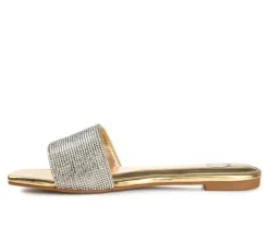 Women's Journee Collection Grayce Special Occasion Slide Sandals