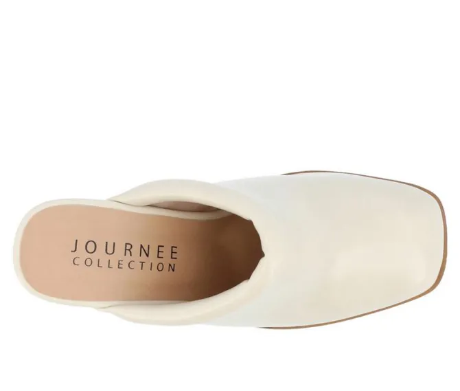 Women's Journee Collection Izara Block Heel Platform Clogs