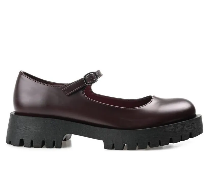 Women's Journee Collection Kamie Chunky Mary Janes