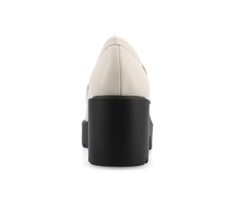 Women's Journee Collection Keeziah Chunky Heeled Loafers