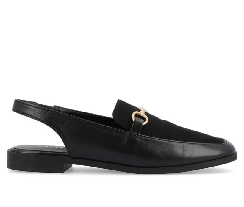 Women's Journee Collection Lainey Slingback Loafer Mules