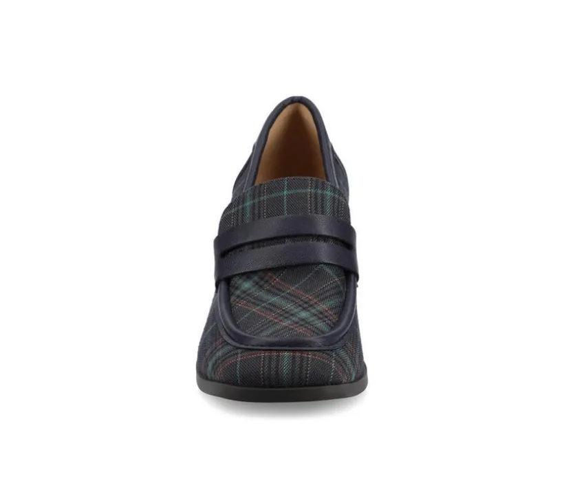 Women's Journee Collection Malleah Block Heel Loafers