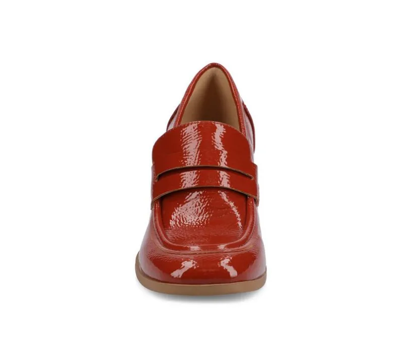 Women's Journee Collection Malleah Block Heel Loafers