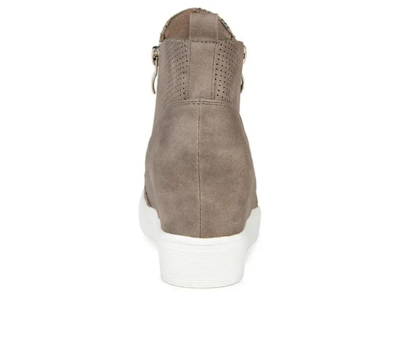 Women's Journee Collection Pennelope Wedge Sneakers