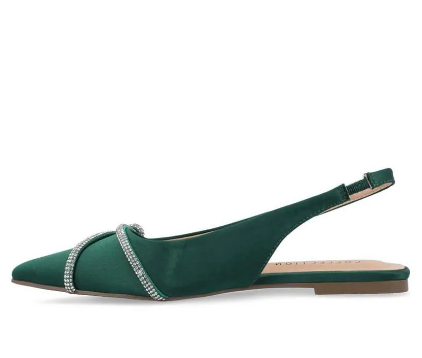 Women's Journee Collection Rebbel Slingback Mules
