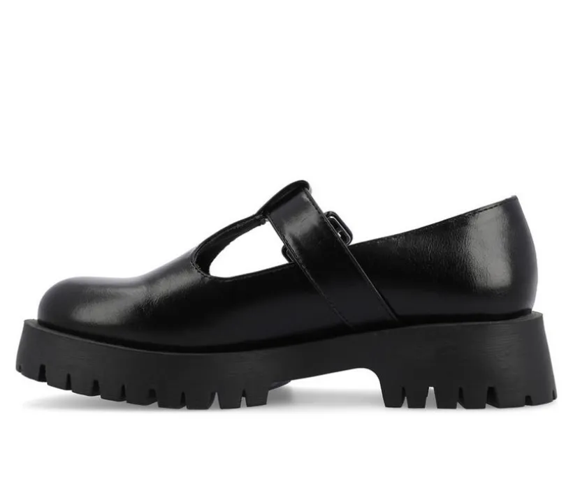 Women's Journee Collection Suvi Chunky T-Strap Mary Janes